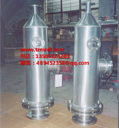 不銹鋼316L立式樹(shù)脂捕捉器